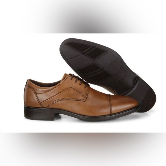 ECCO MEN'S CITYTRAY CAP TOE TIE - Picture 1 of 9